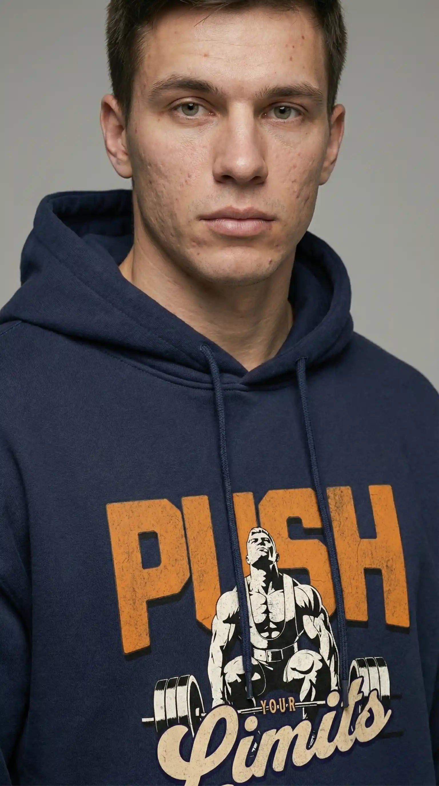 Push Your Limits — Unisex Premium Oversized Hoodie