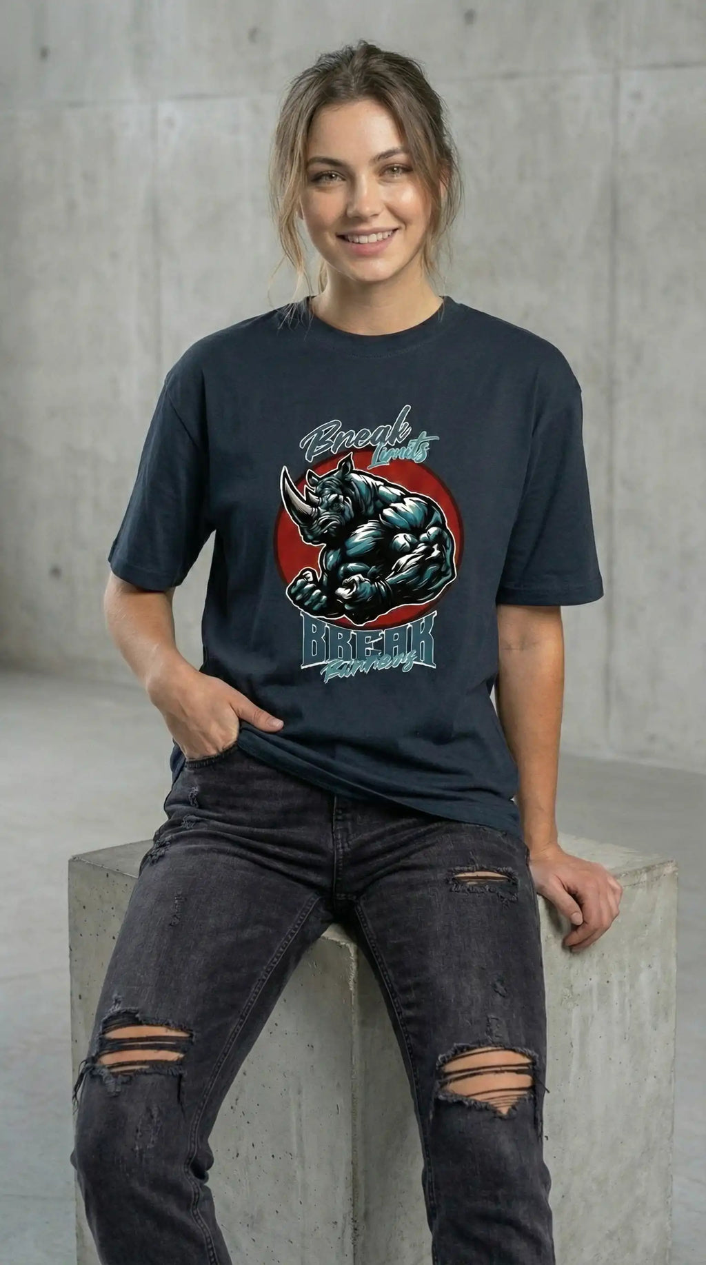 BREAK LIMITS OVERSIZED T-SHIRT