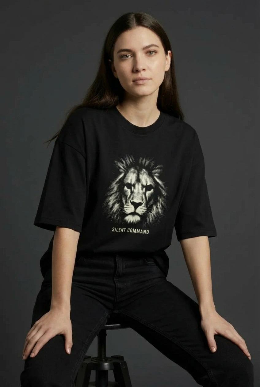 Silent Command Oversized T-Shirt