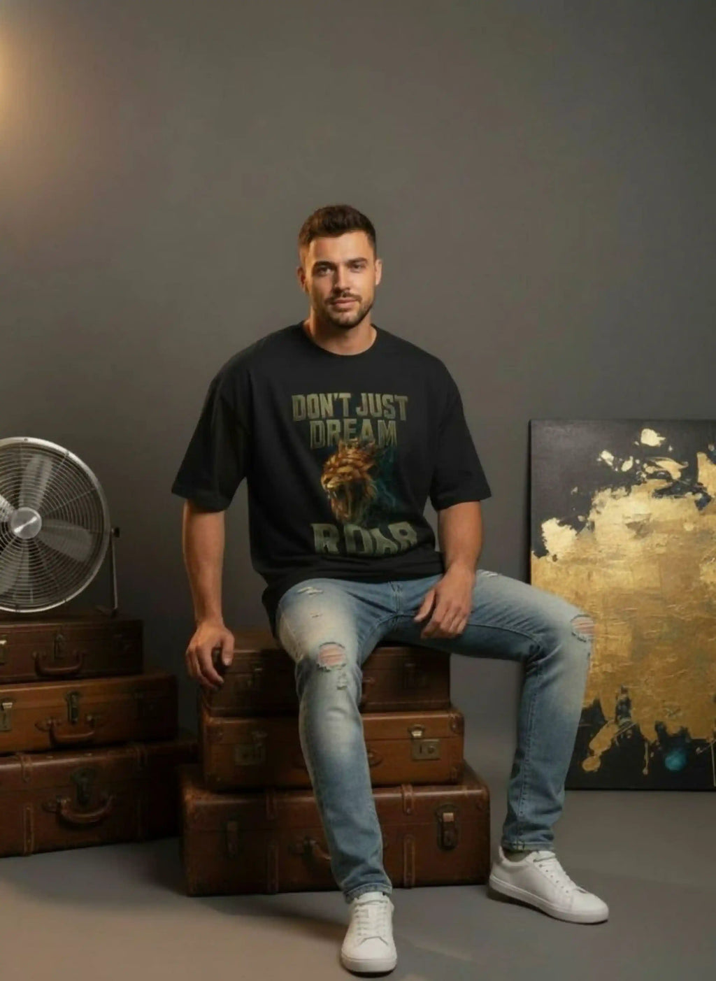 Roar | Unisex Premium Oversized T-Shirt – Heavyweight Streetwear