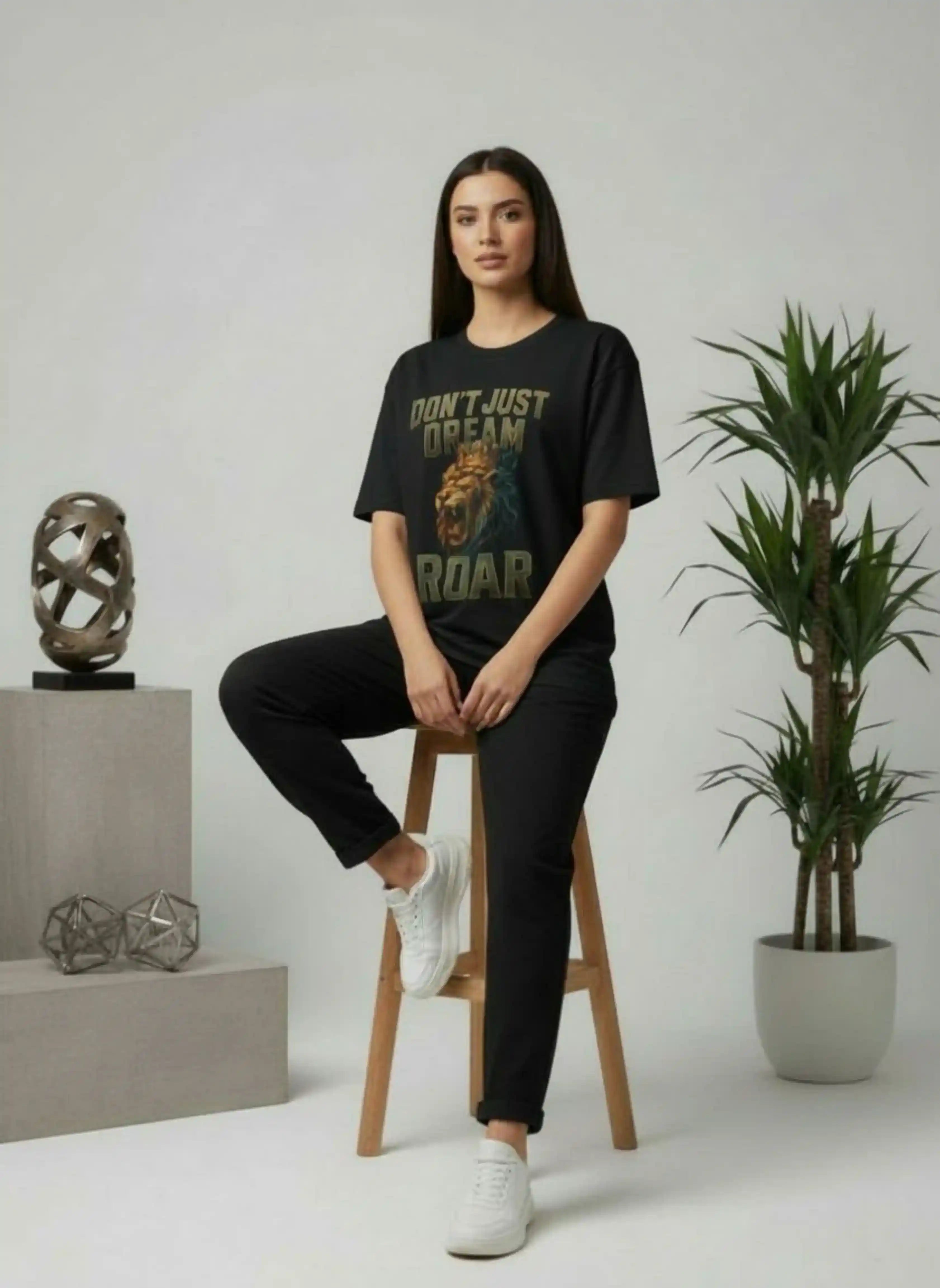 Roar | Unisex Premium Oversized T-Shirt – Heavyweight Streetwear