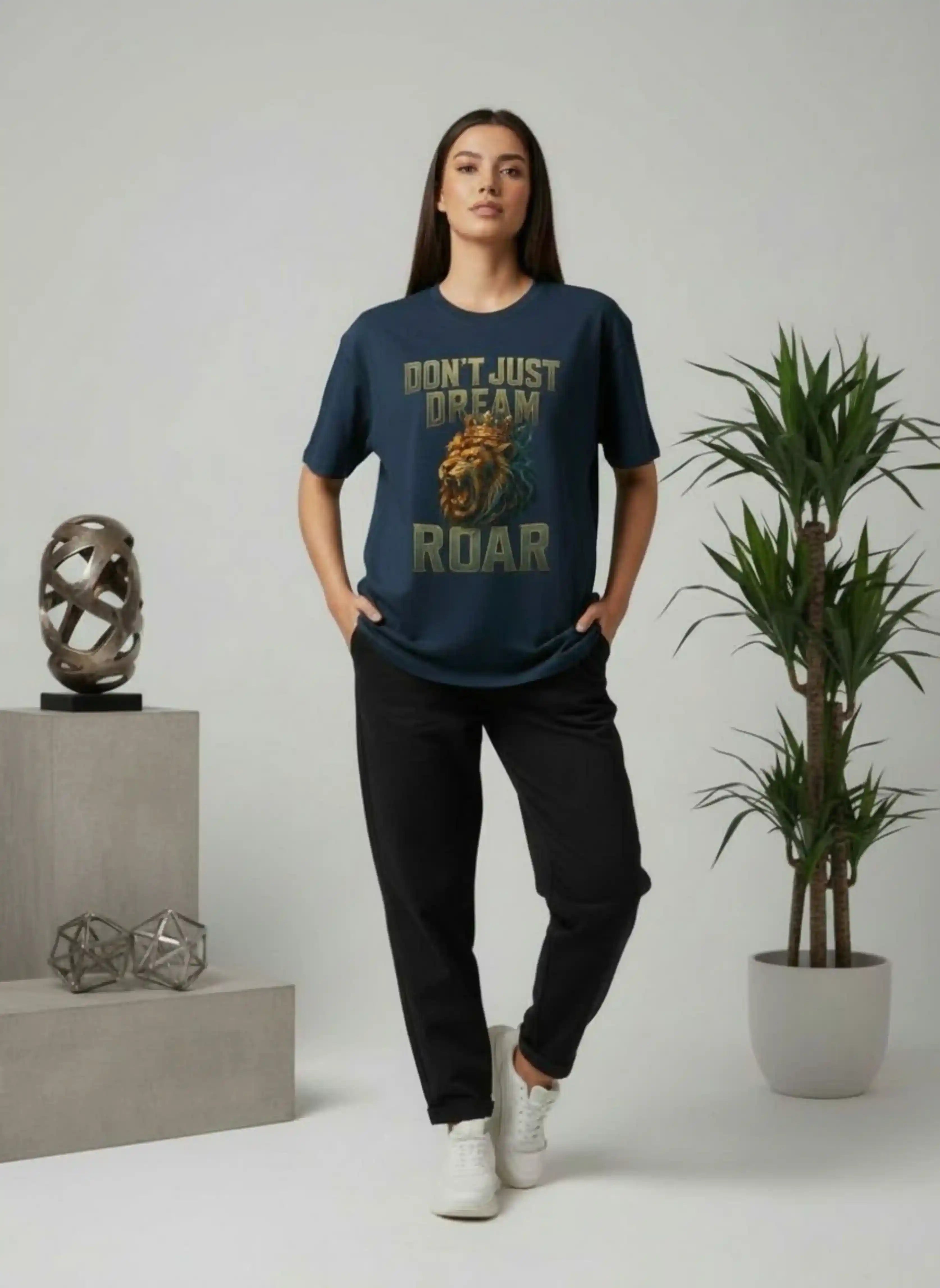 Roar | Unisex Premium Oversized T-Shirt – Heavyweight Streetwear