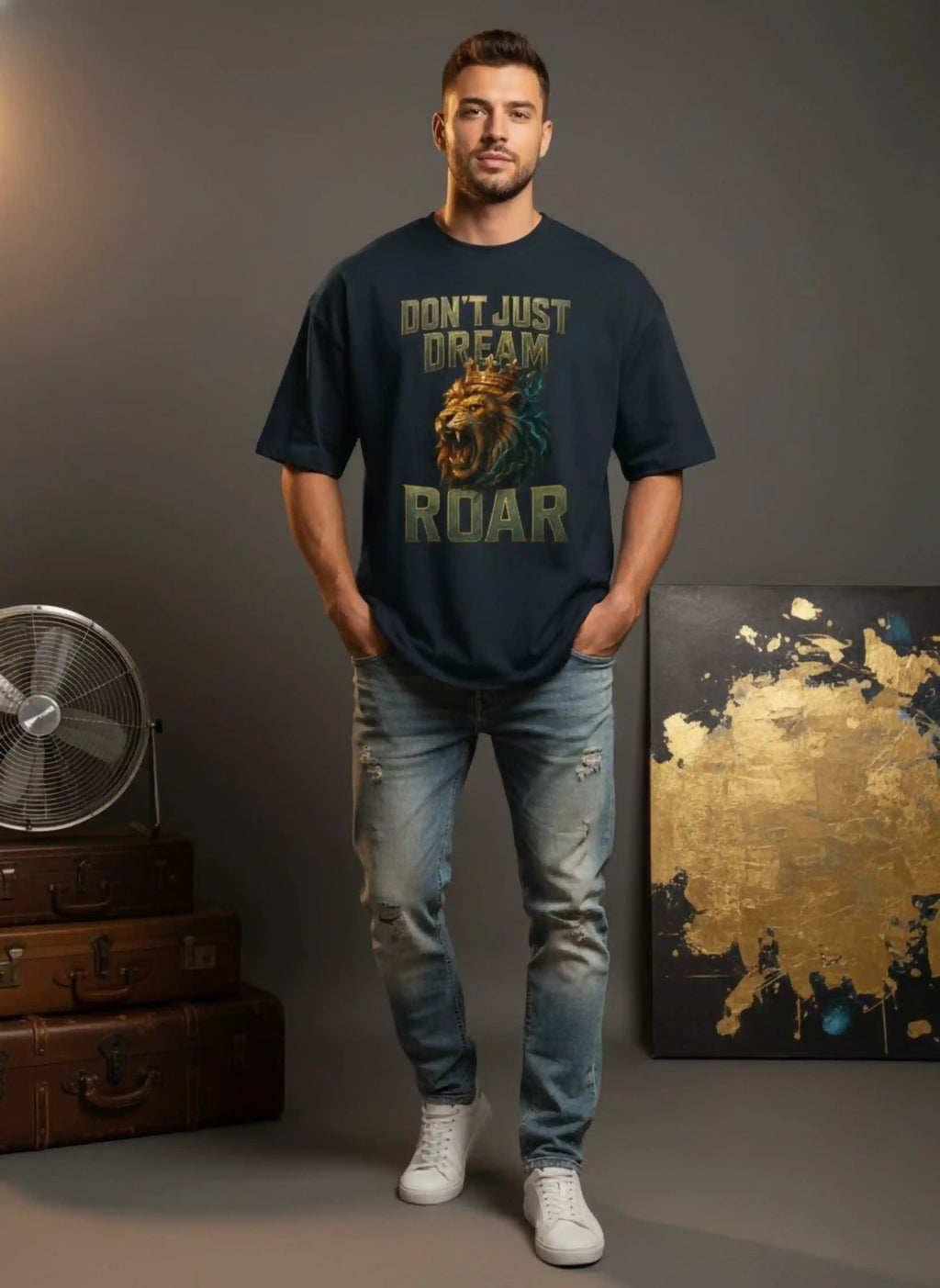 Roar | Unisex Premium Oversized T-Shirt – Heavyweight Streetwear