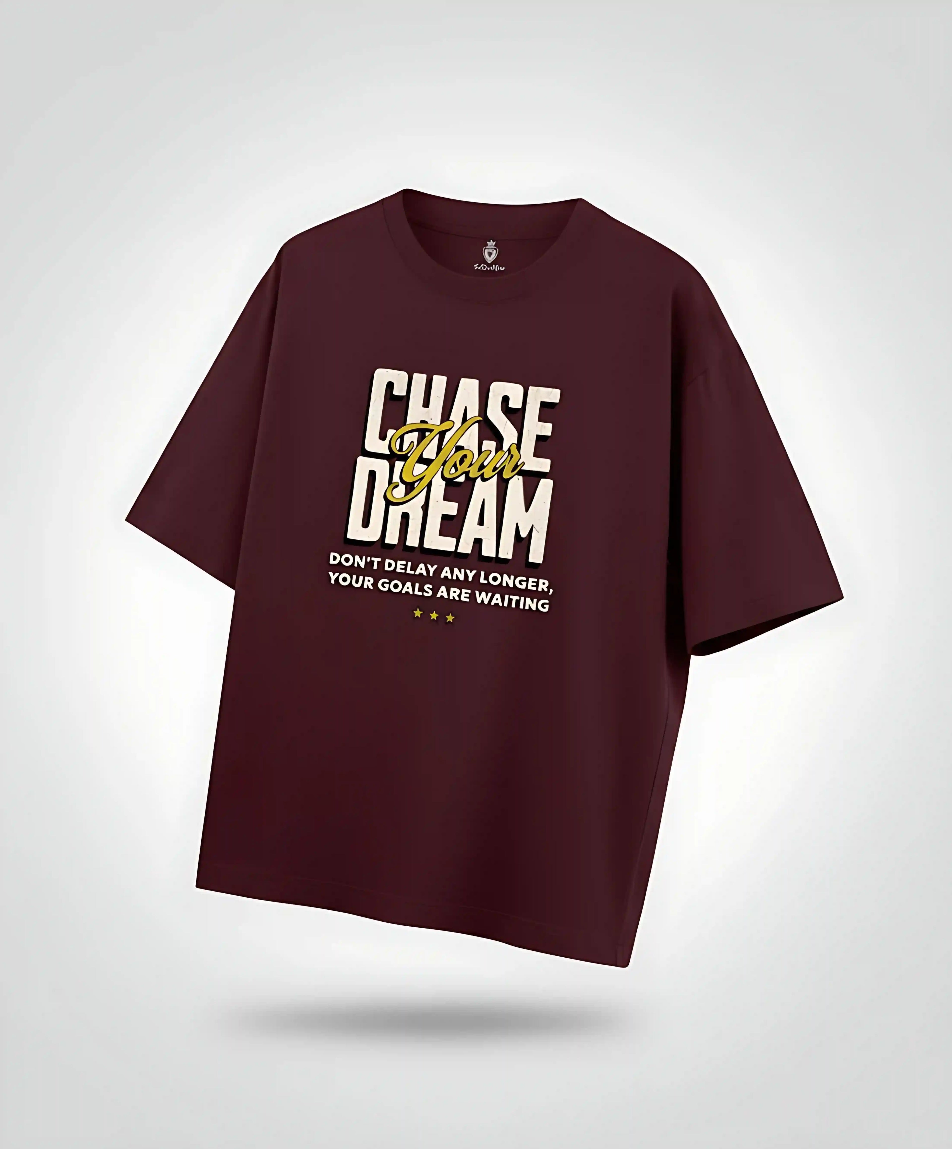 Chase Your Dreams | Unisex Premium Oversized T-Shirt – Heavyweight Streetwear