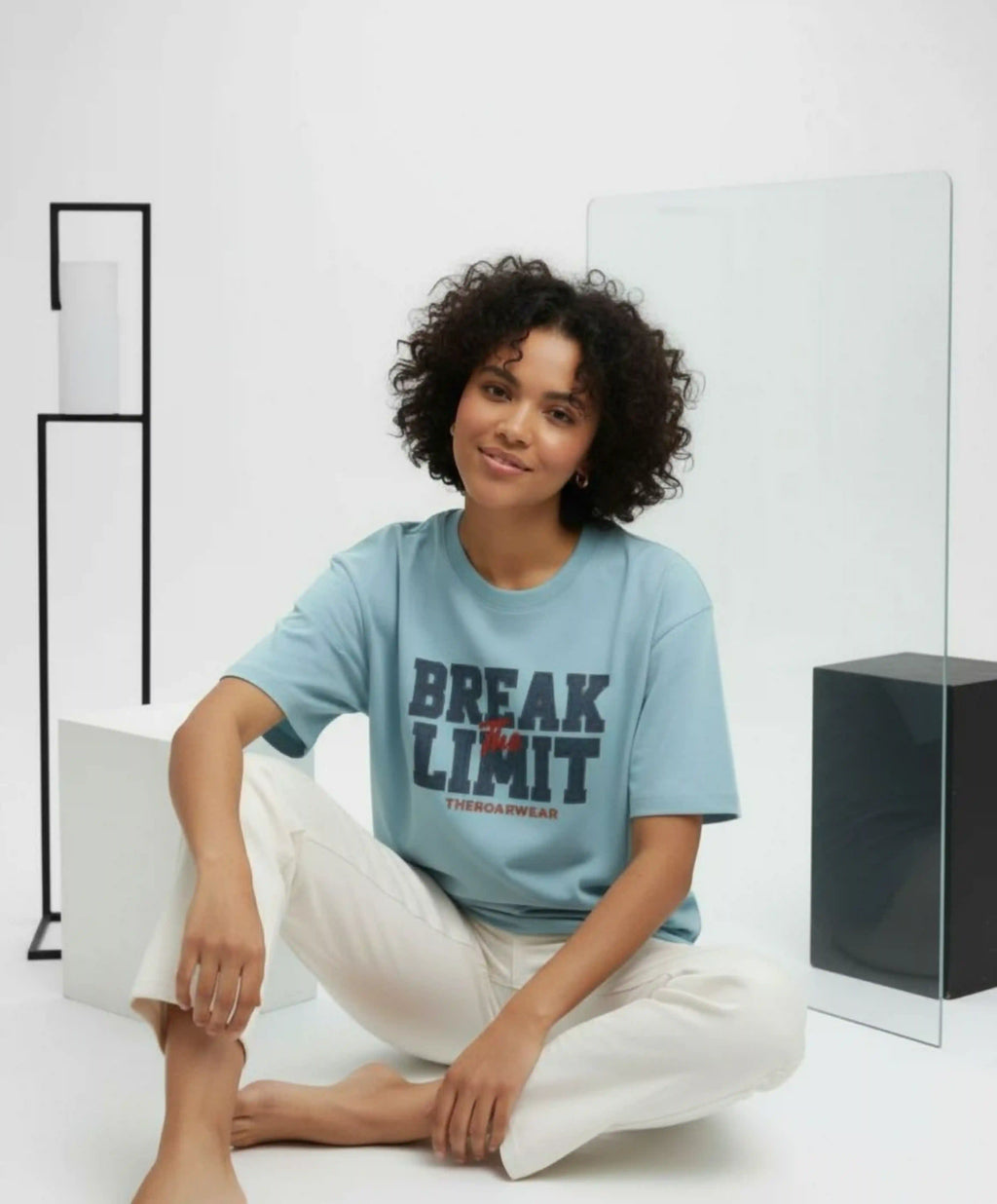 Break the Limit | Unisex Premium Oversized T-Shirt – Heavyweight Streetwear