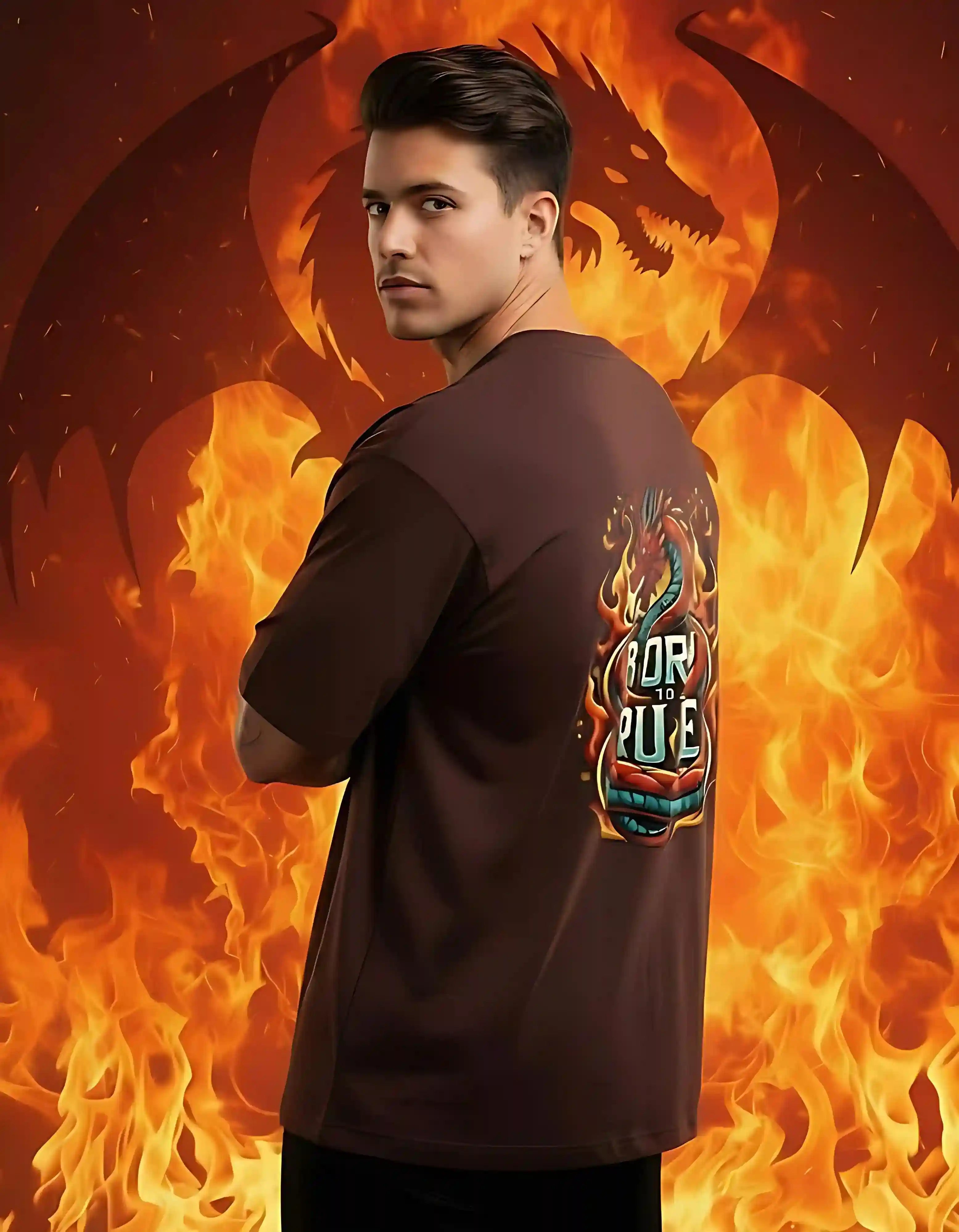 Born to Rule | Unisex Premium Oversized T-Shirt – Heavyweight Streetwear