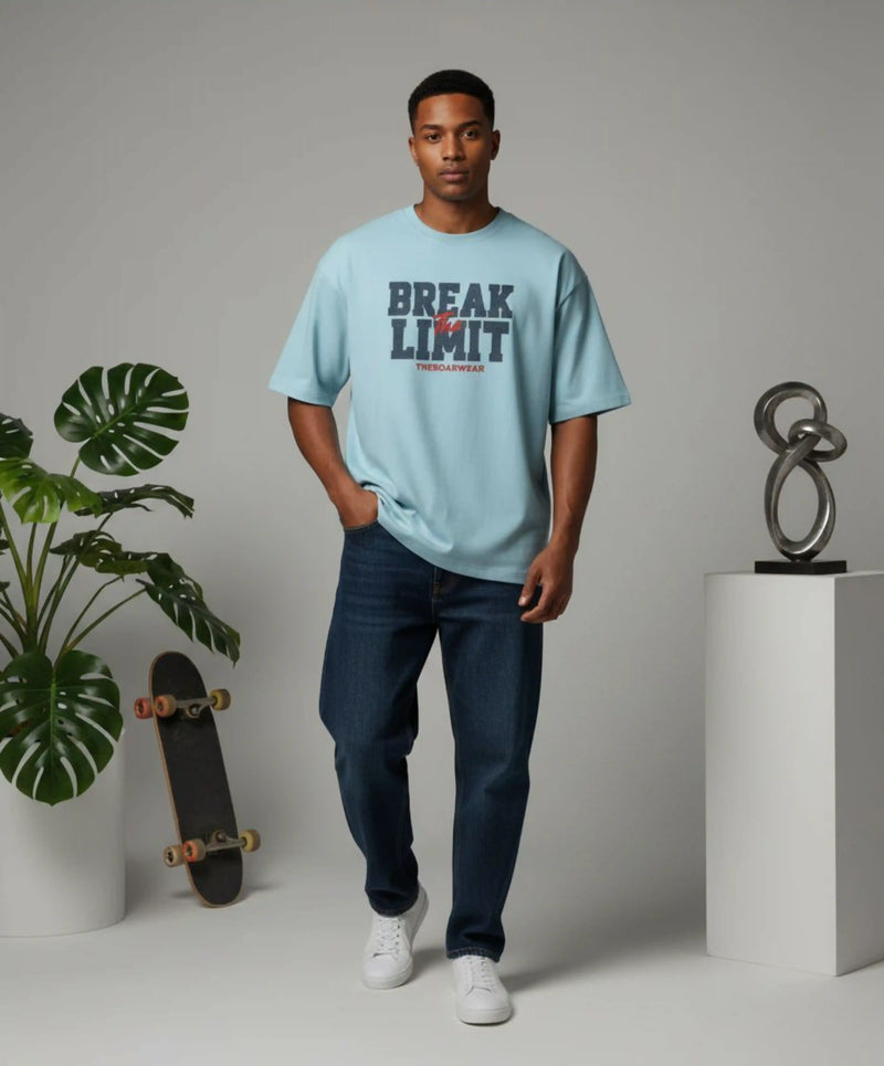 Break the Limit — Unisex Premium Oversized T-Shirt