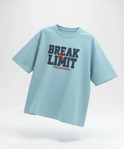 Break the Limit | Unisex Premium Oversized T-Shirt – Heavyweight Streetwear