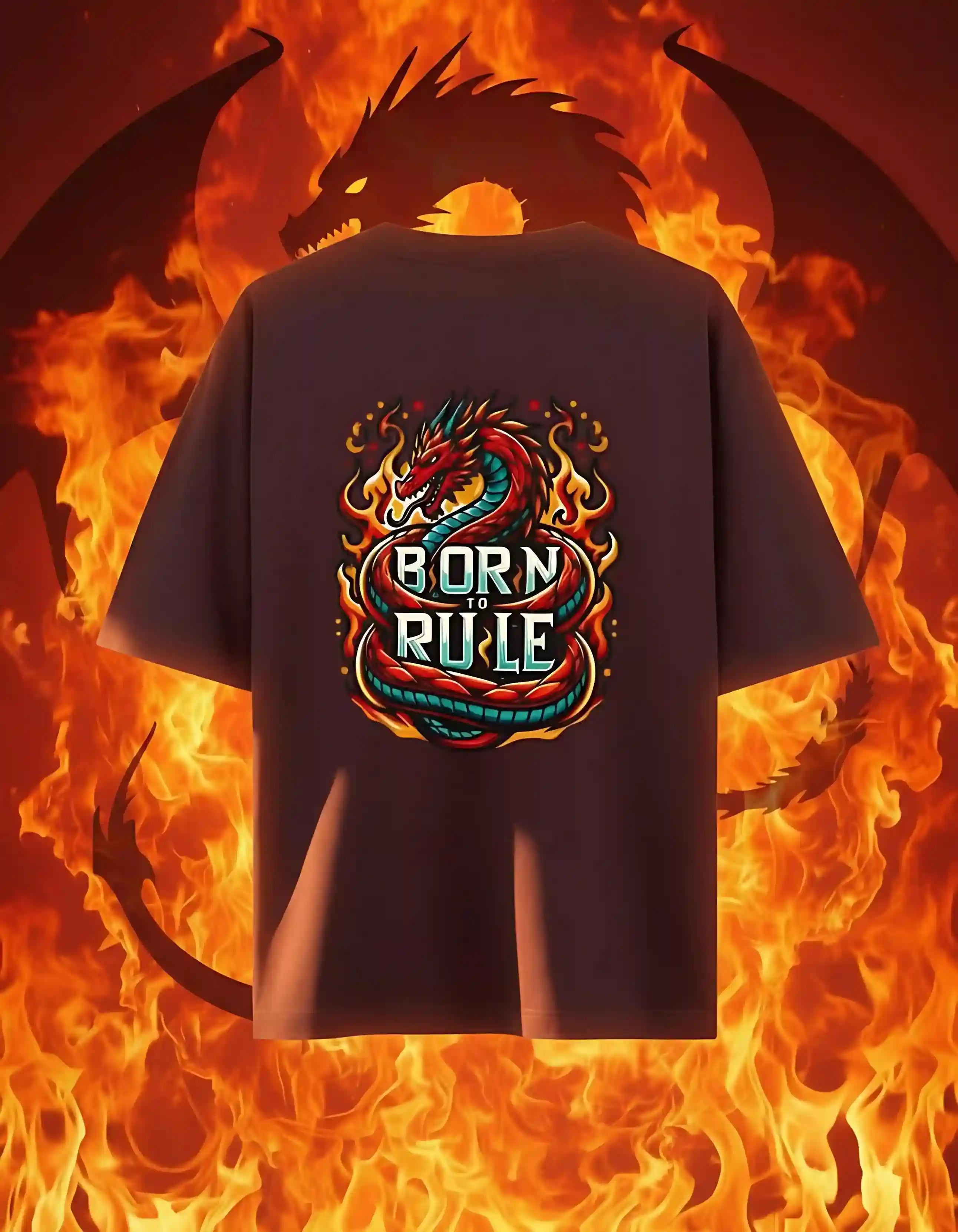 Born to Rule | Unisex Premium Oversized T-Shirt – Heavyweight Streetwear