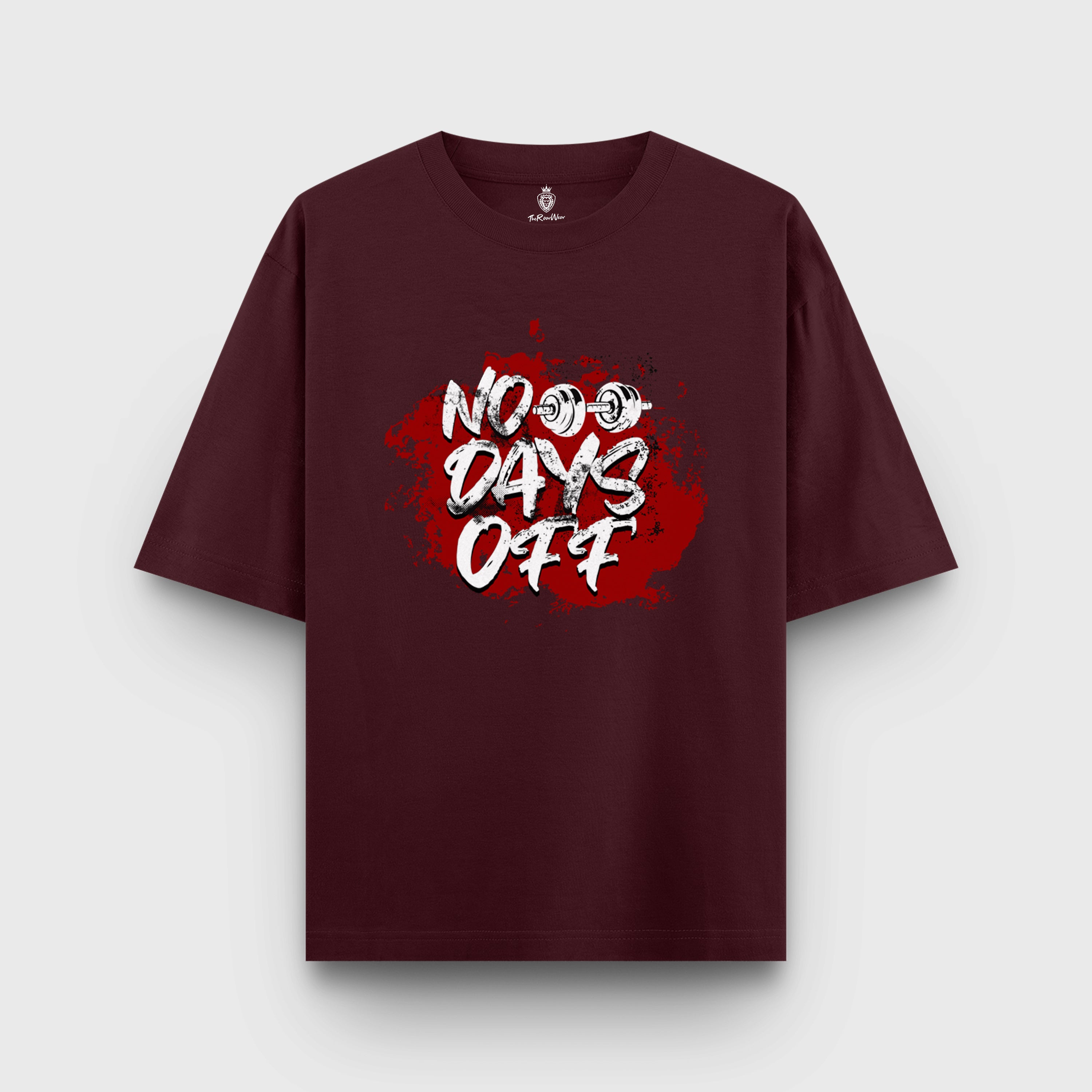 No Days Off | Unisex Premium Oversized T-Shirt – Heavyweight Streetwear