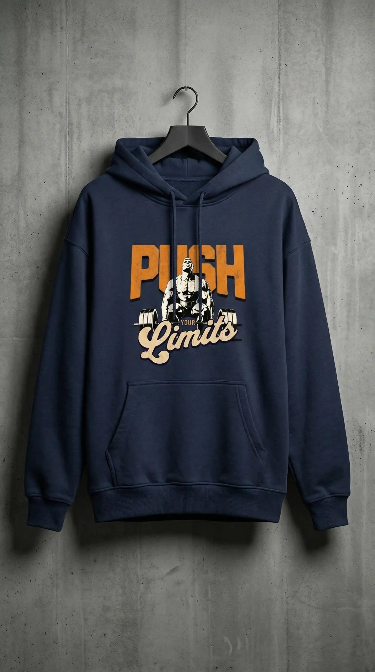 Push Your Limits — Unisex Premium Oversized Hoodie