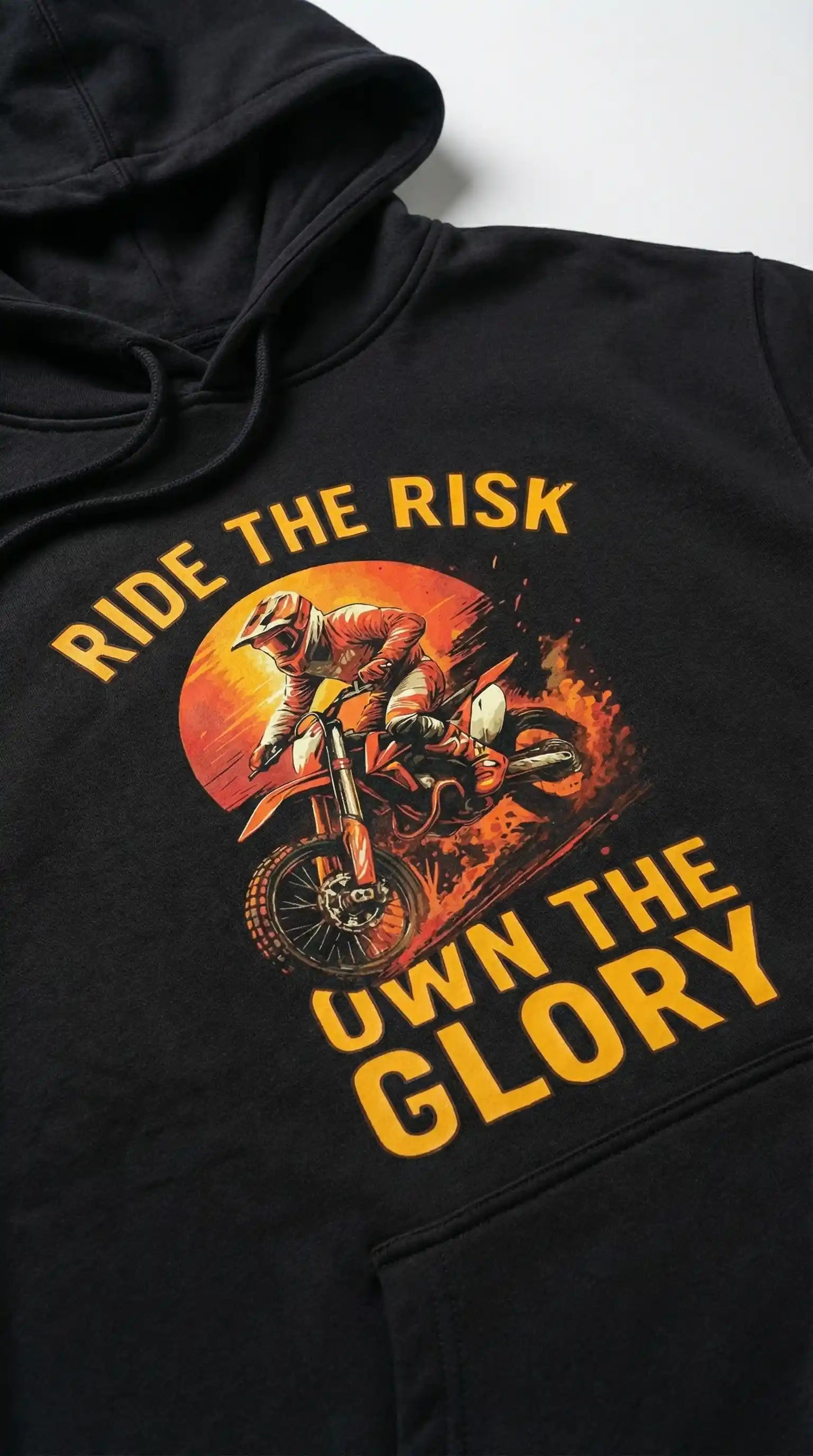 Ride the Risk — Unisex Premium Oversized Hoodie