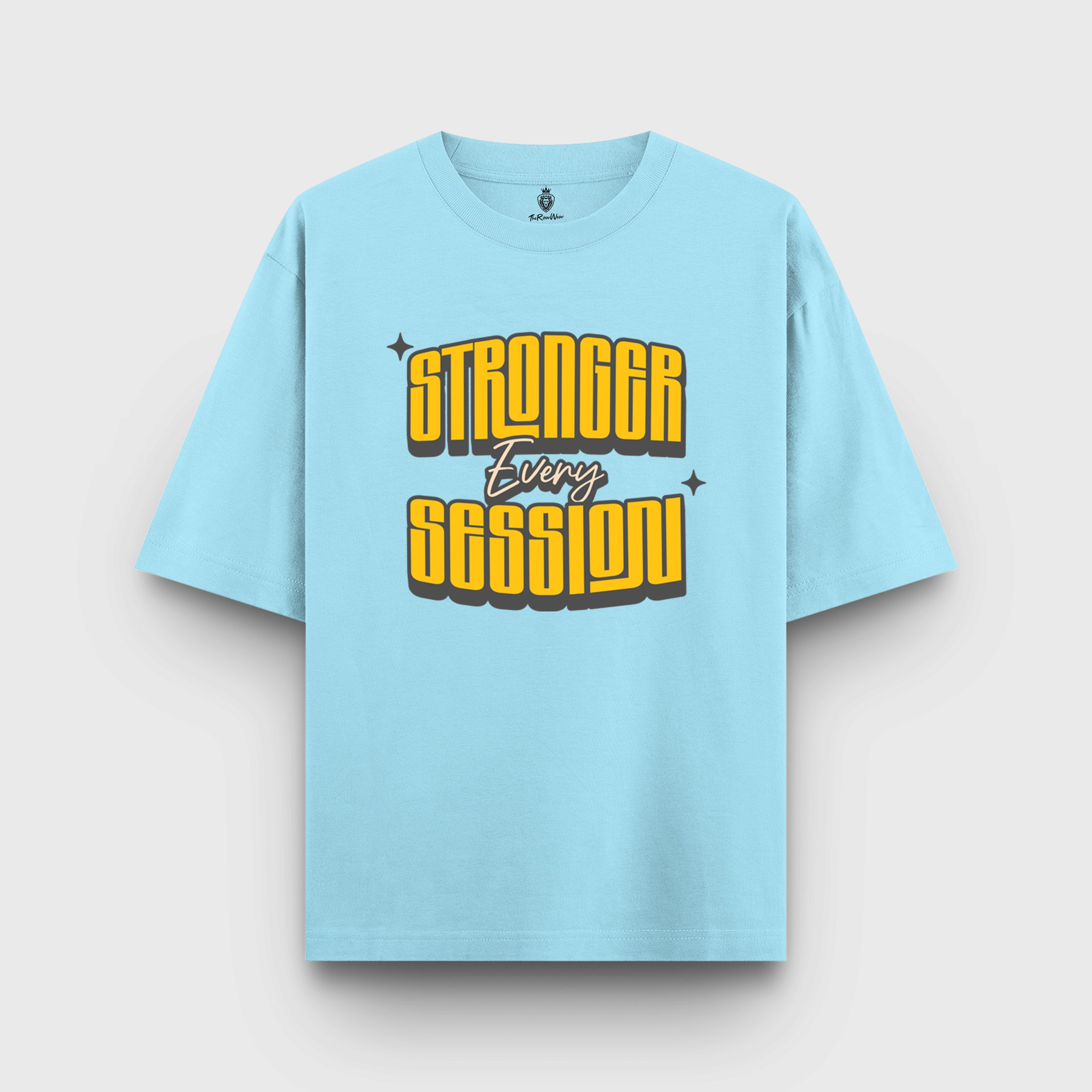 Stronger Every session | Unisex Premium Oversized T-Shirt – Heavyweight Streetwear