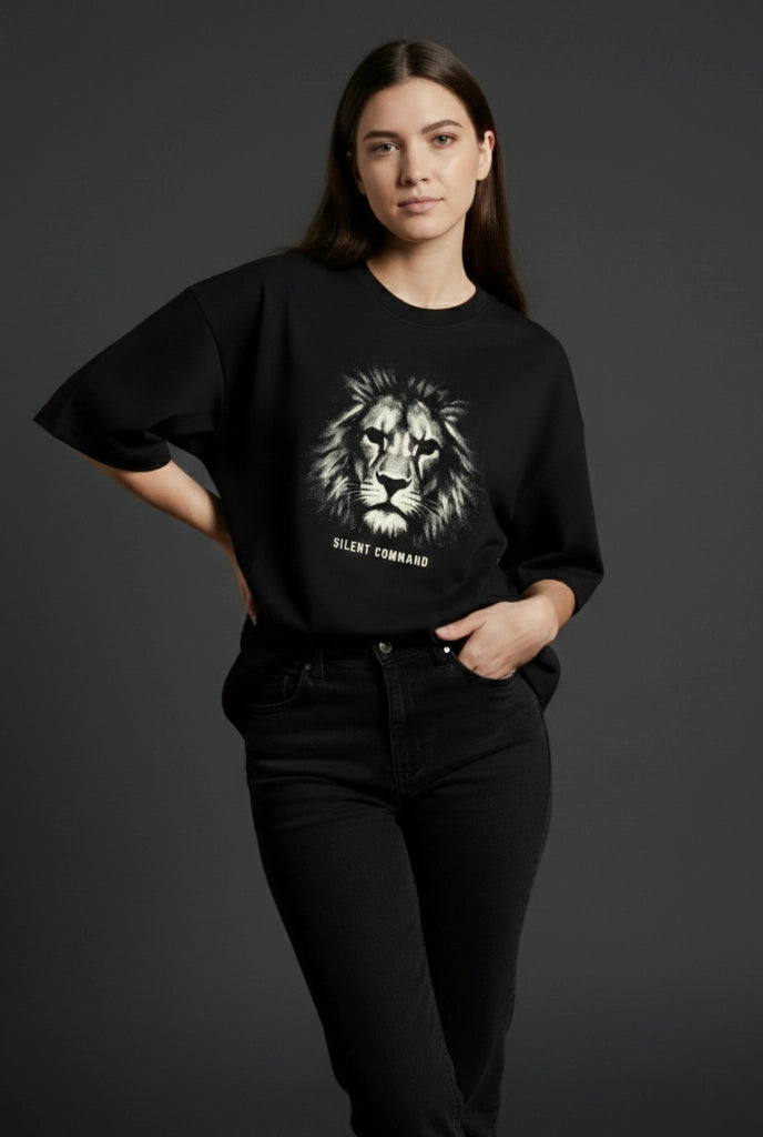 Silent Command Oversized T-Shirt