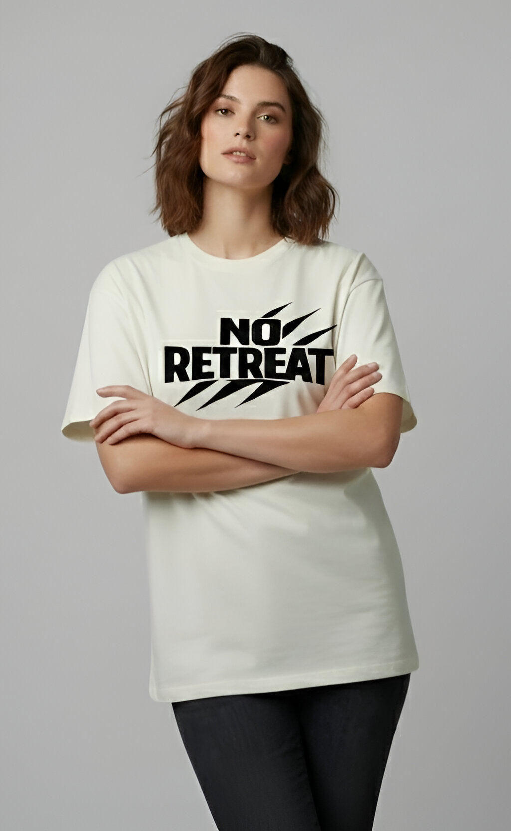 No Retreat Oversized T-Shirt
