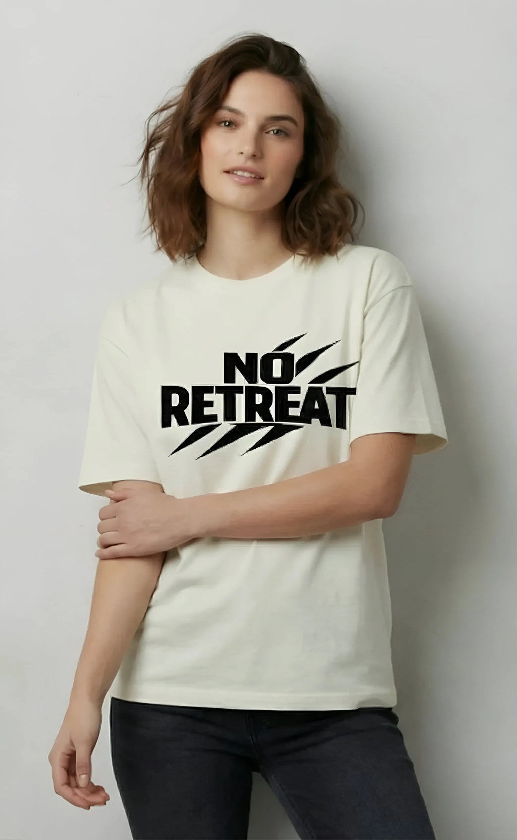 No Retreat Oversized T-Shirt