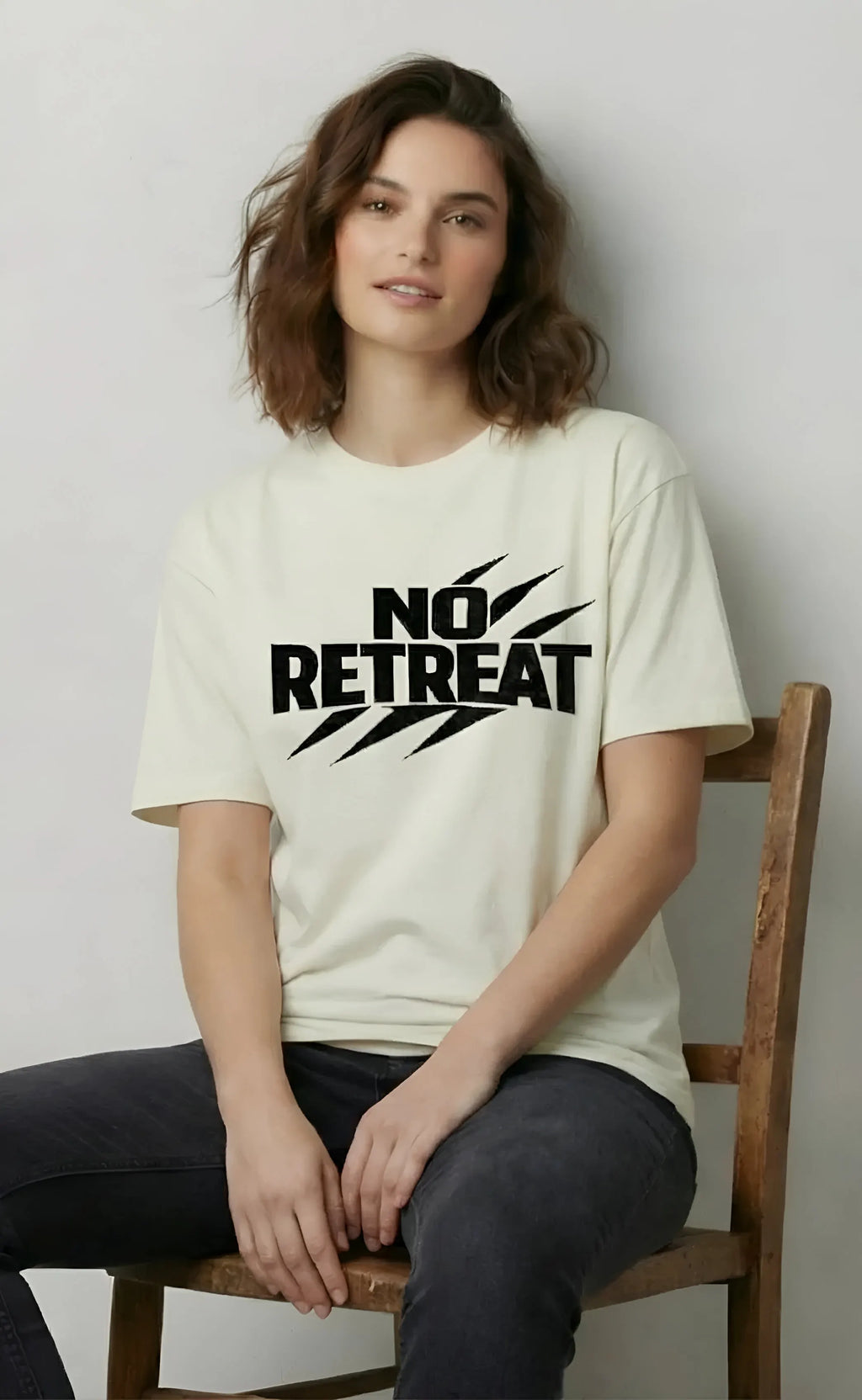 No Retreat Oversized T-Shirt