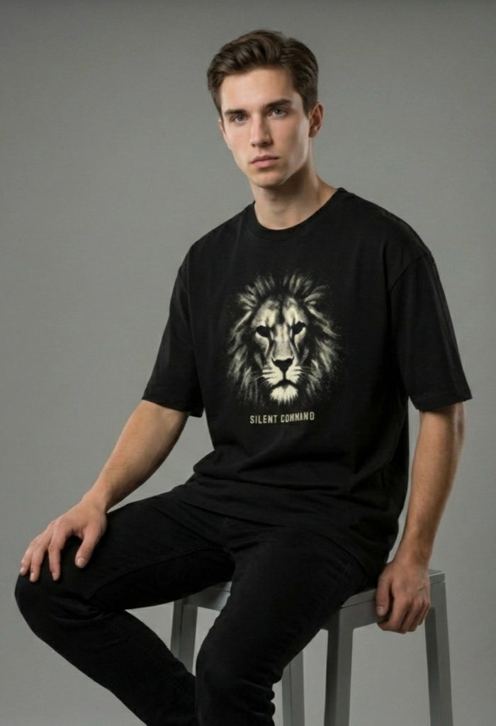 Silent Command Oversized T-Shirt