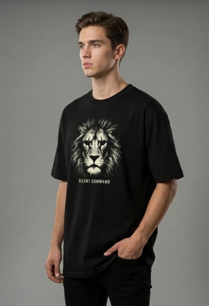 Silent Command Oversized T-Shirt
