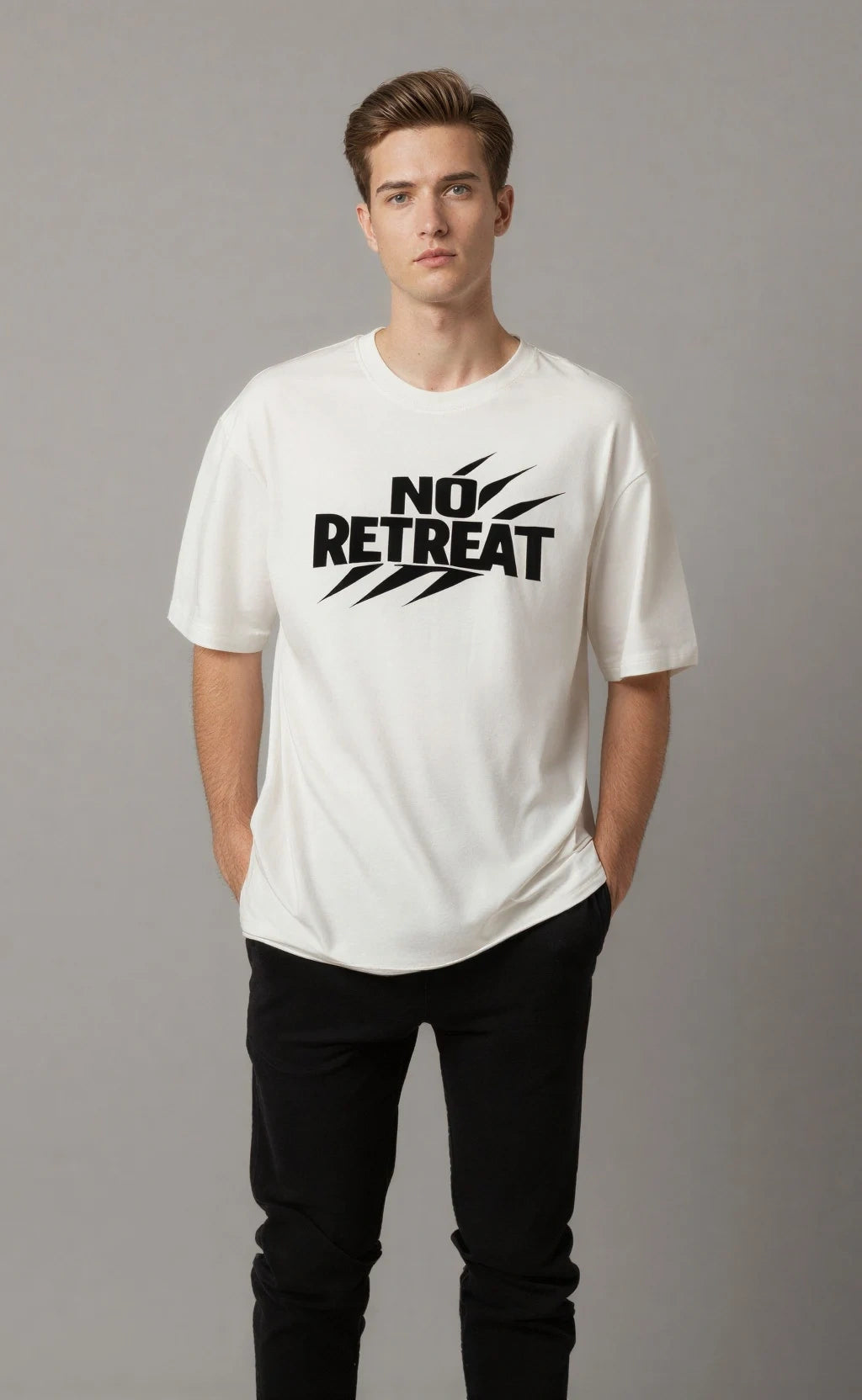 No Retreat Oversized T-Shirt