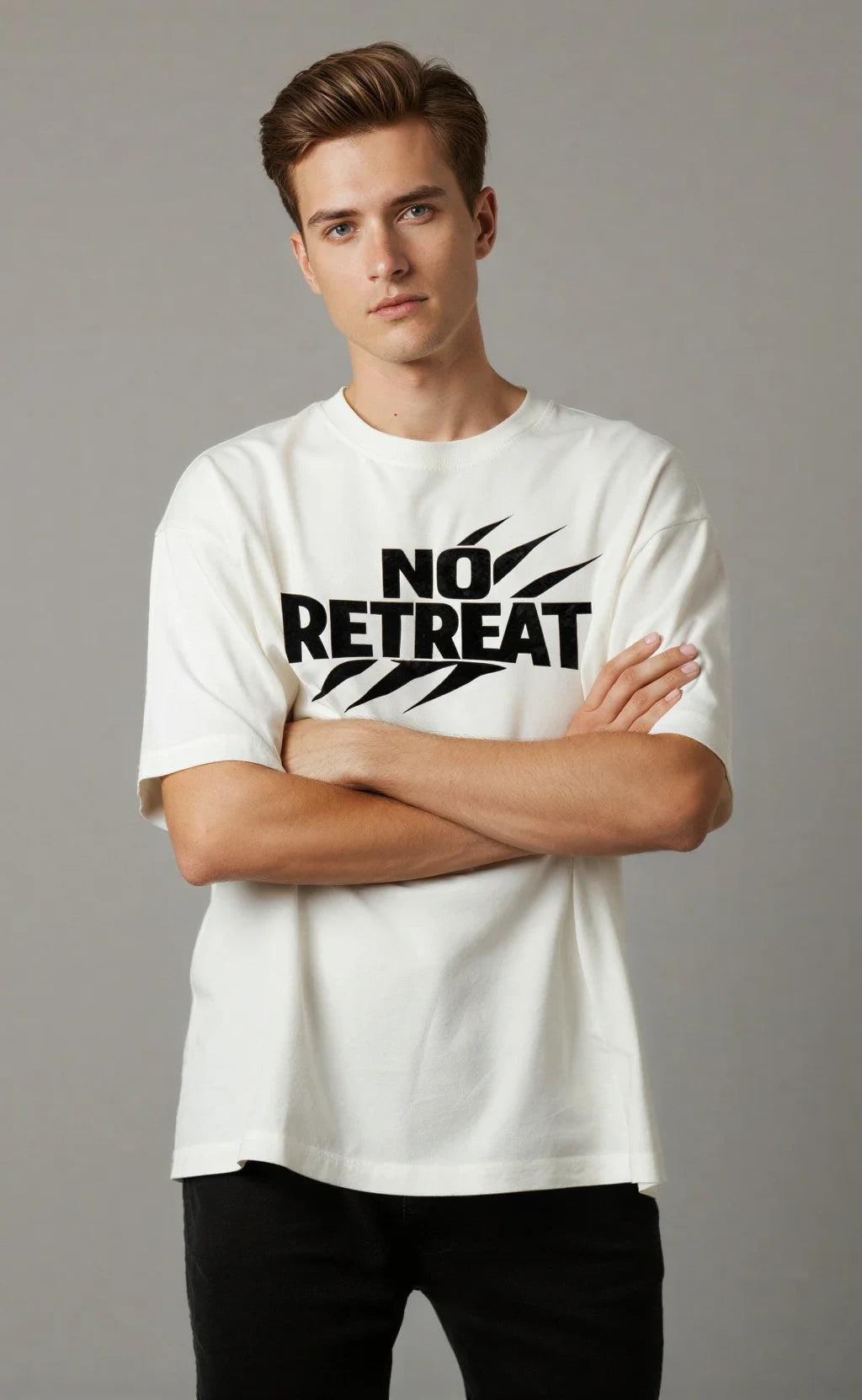 No Retreat Oversized T-Shirt