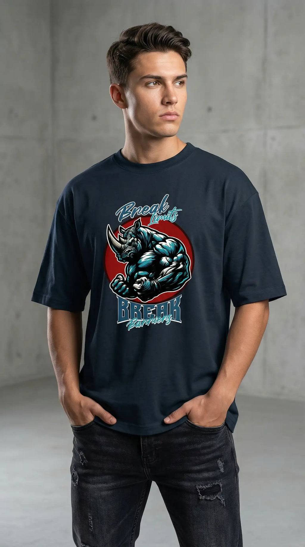 BREAK LIMITS OVERSIZED T-SHIRT