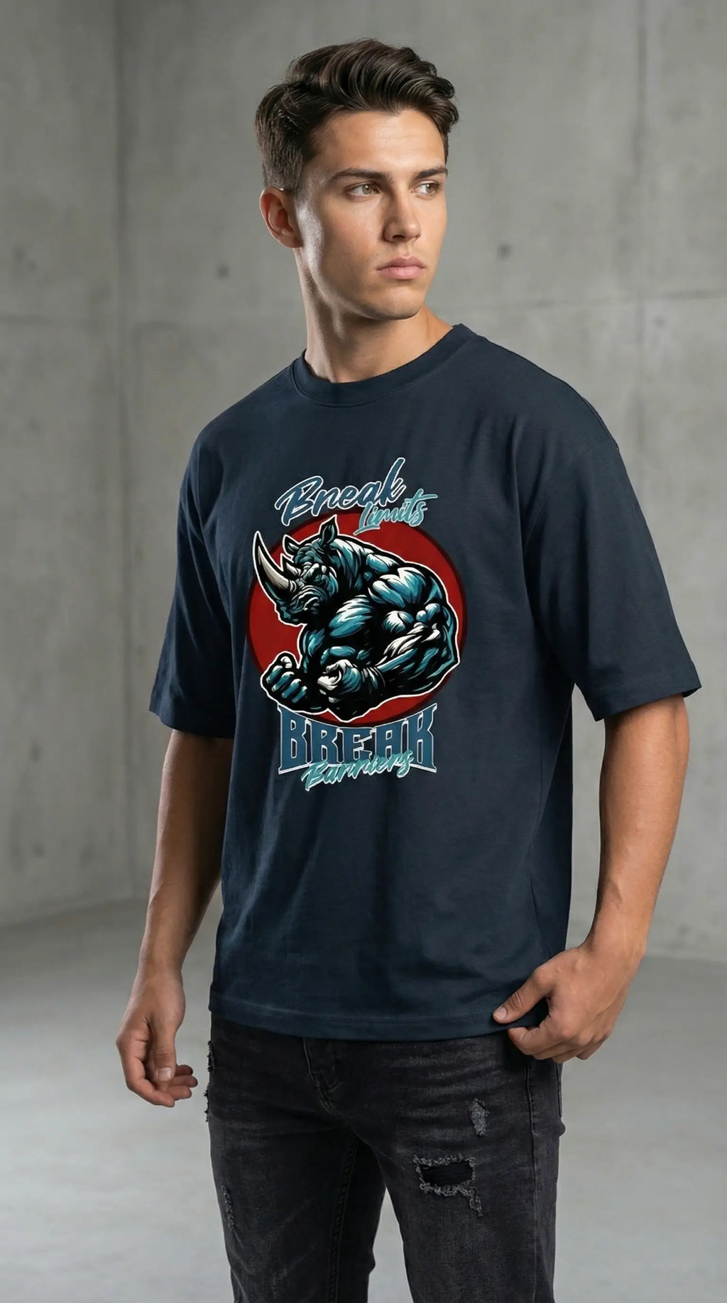 BREAK LIMITS OVERSIZED T-SHIRT