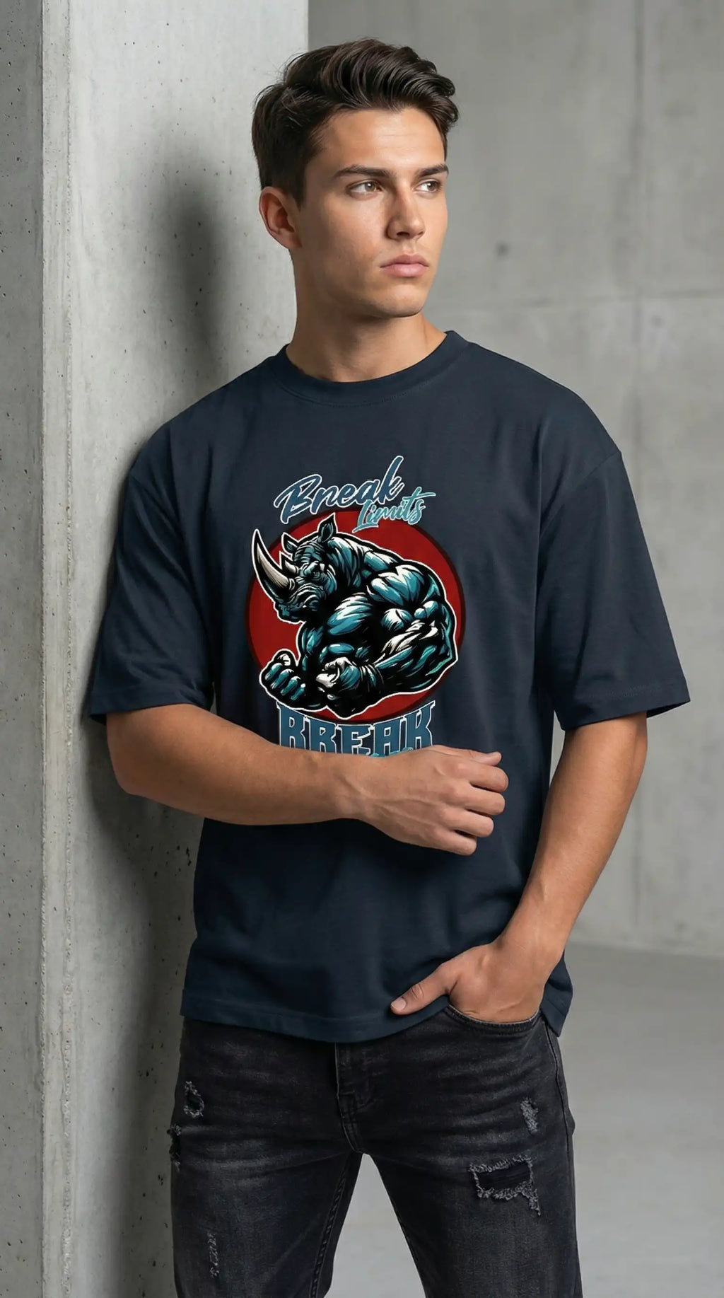 BREAK LIMITS OVERSIZED T-SHIRT