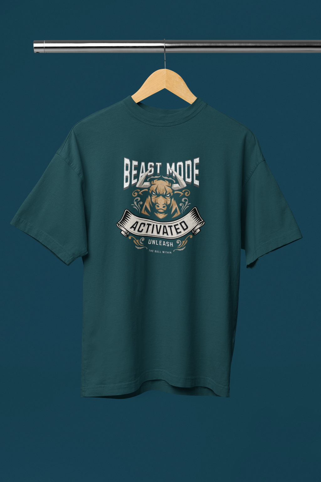 Beast Mode Activated | Unisex Premium Oversized T-Shirt – Heavyweight Streetwear