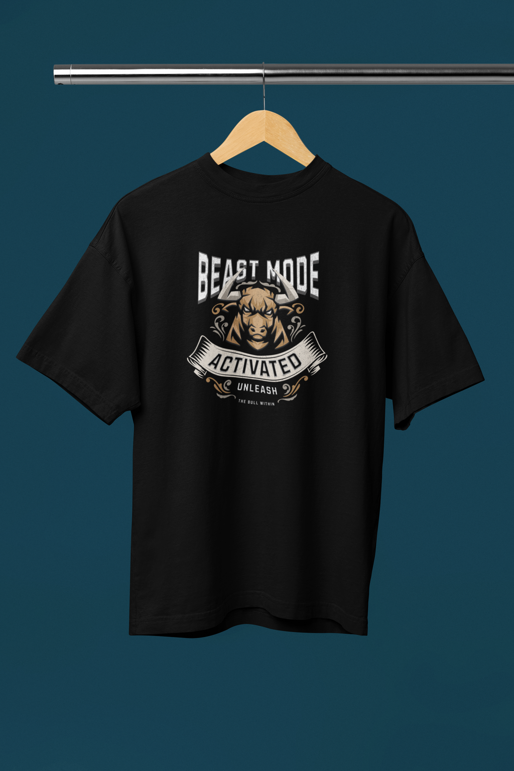 Beast Mode Activated | Unisex Premium Oversized T-Shirt – Heavyweight Streetwear