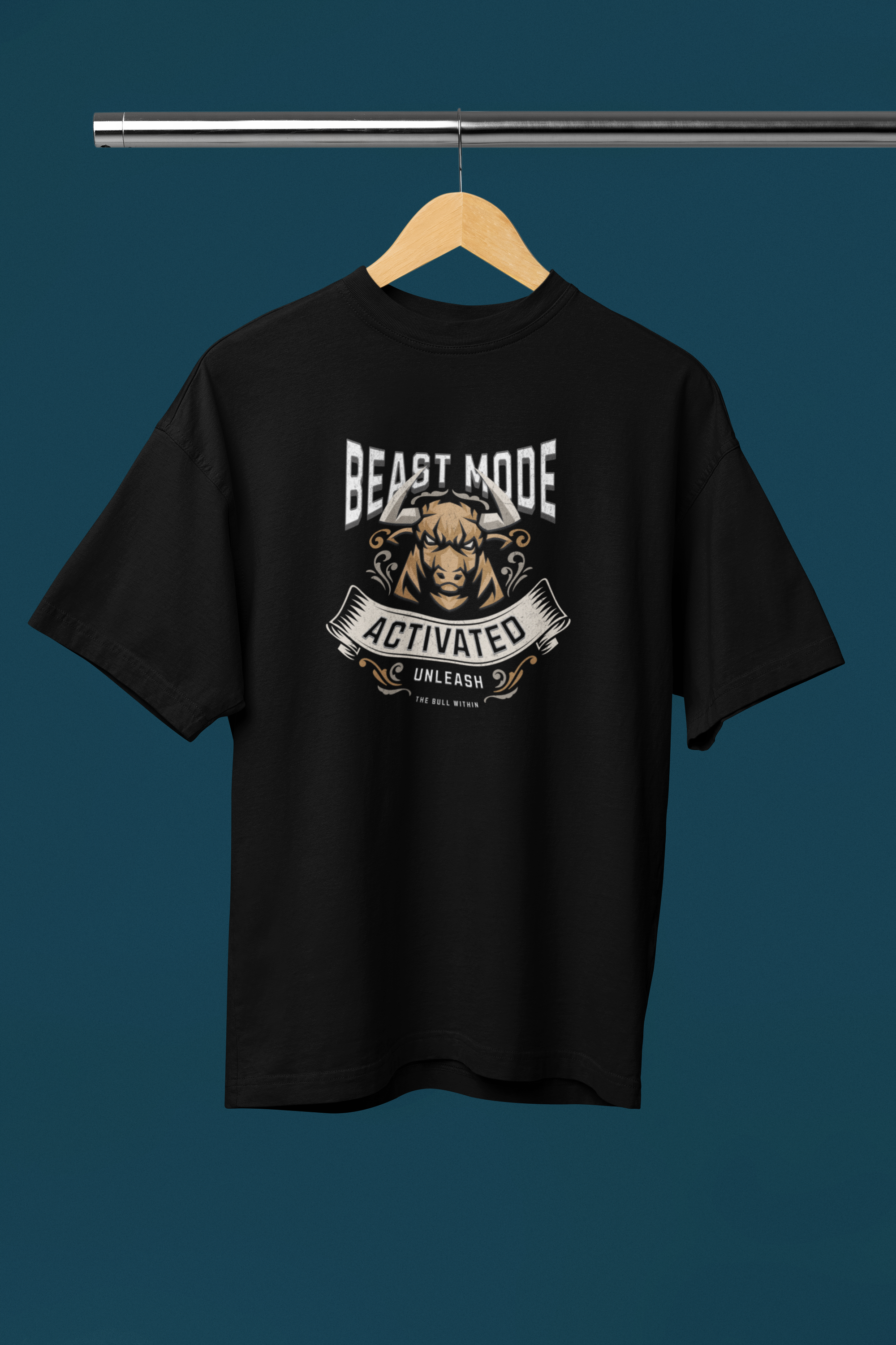 Beast Mode Activated | Unisex Premium Oversized T-Shirt – Heavyweight Streetwear