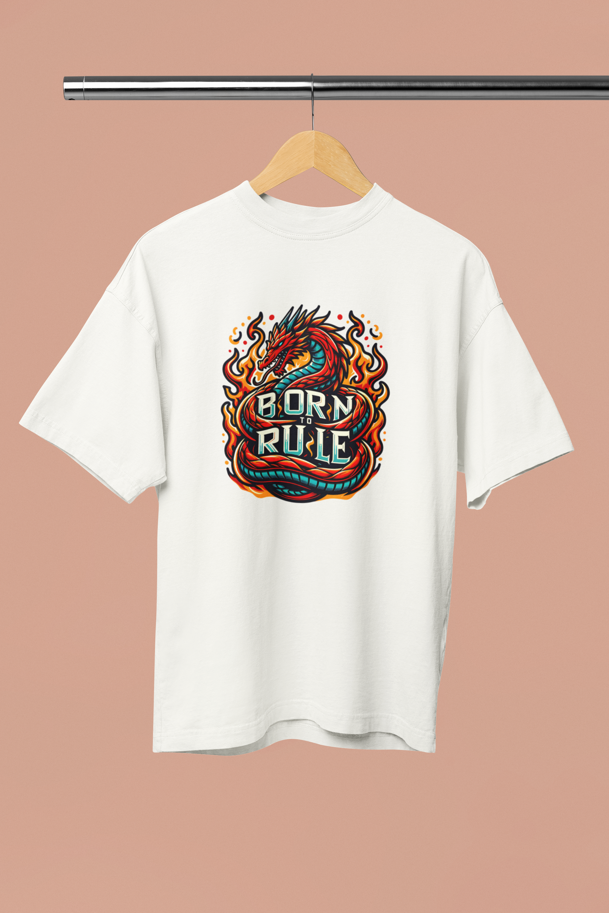 Born to Rule | Unisex Premium Oversized T-Shirt – Heavyweight Streetwear