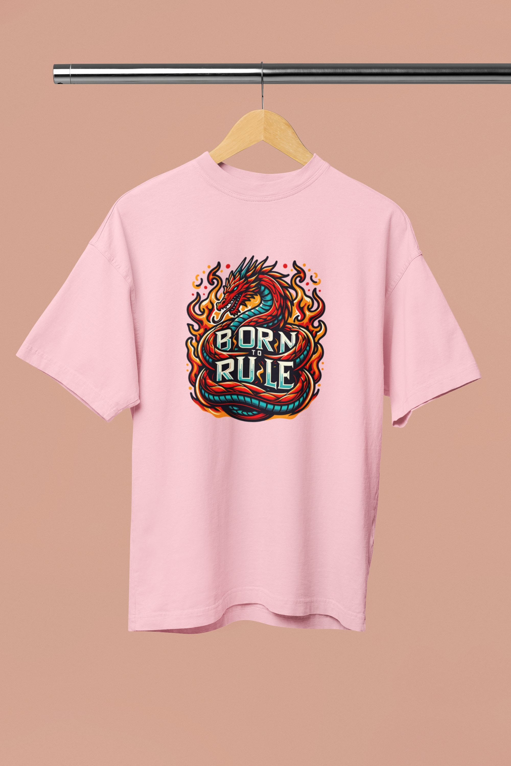 Born to Rule | Unisex Premium Oversized T-Shirt – Heavyweight Streetwear