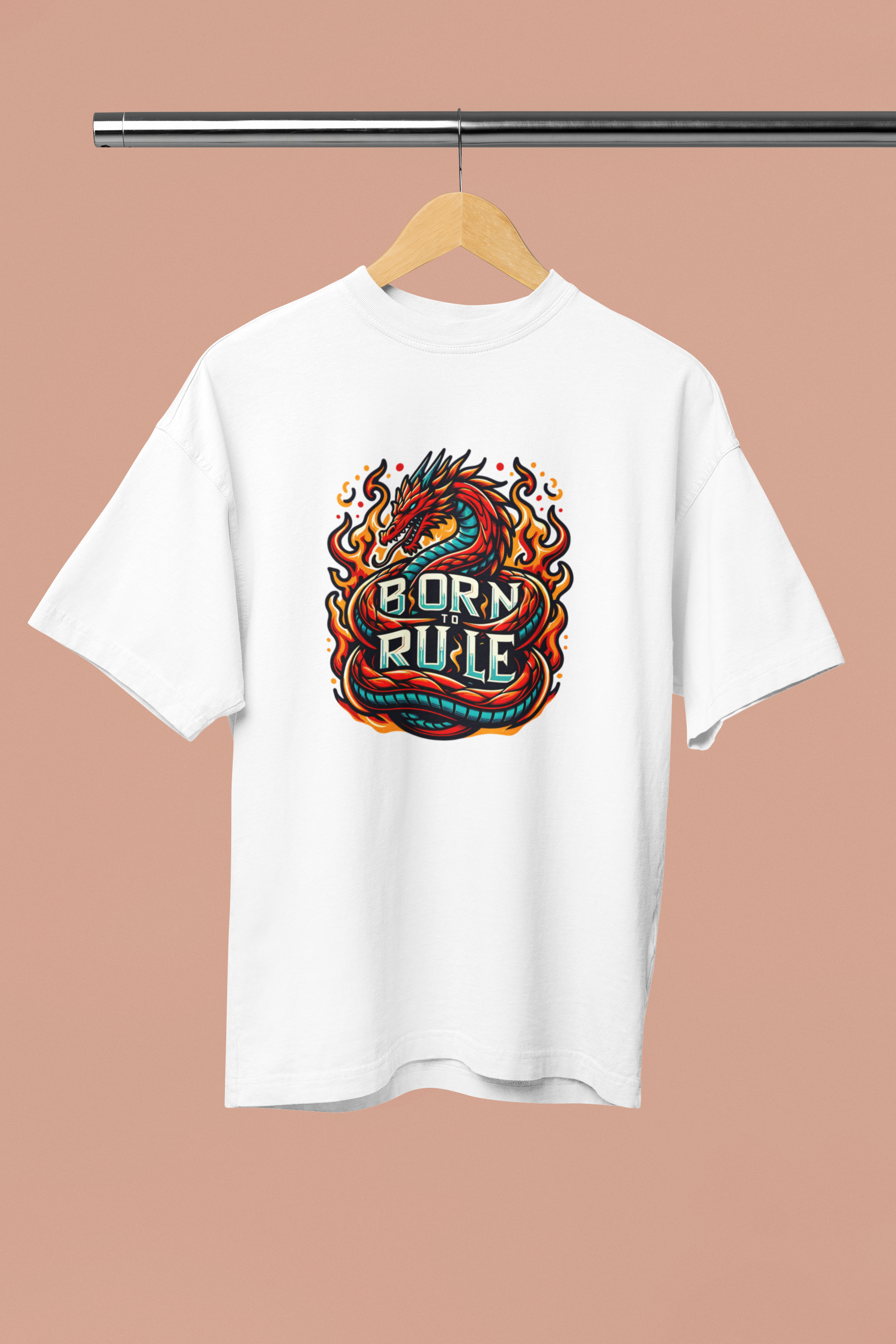 Born to Rule | Unisex Premium Oversized T-Shirt – Heavyweight Streetwear
