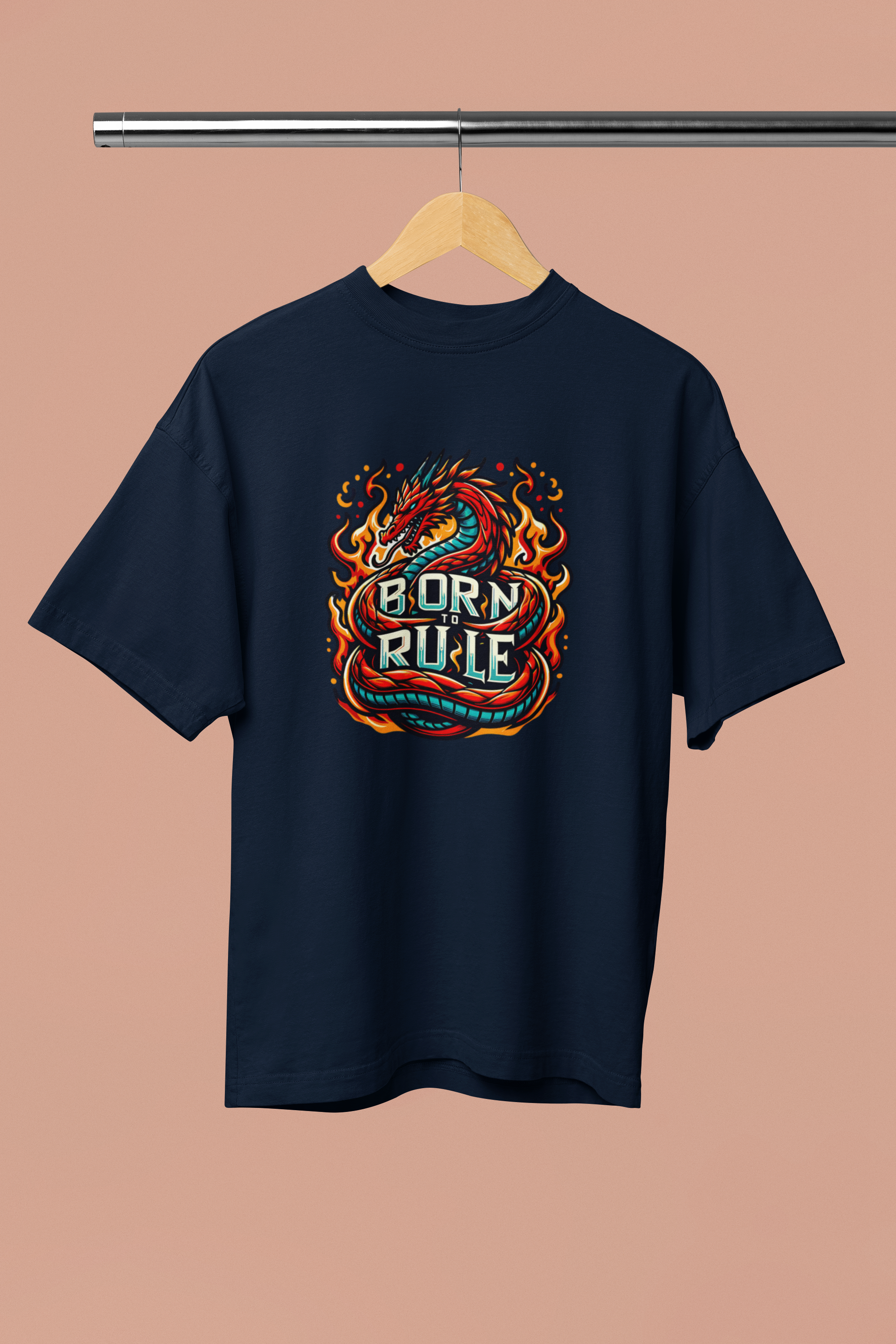 Born to Rule | Unisex Premium Oversized T-Shirt – Heavyweight Streetwear