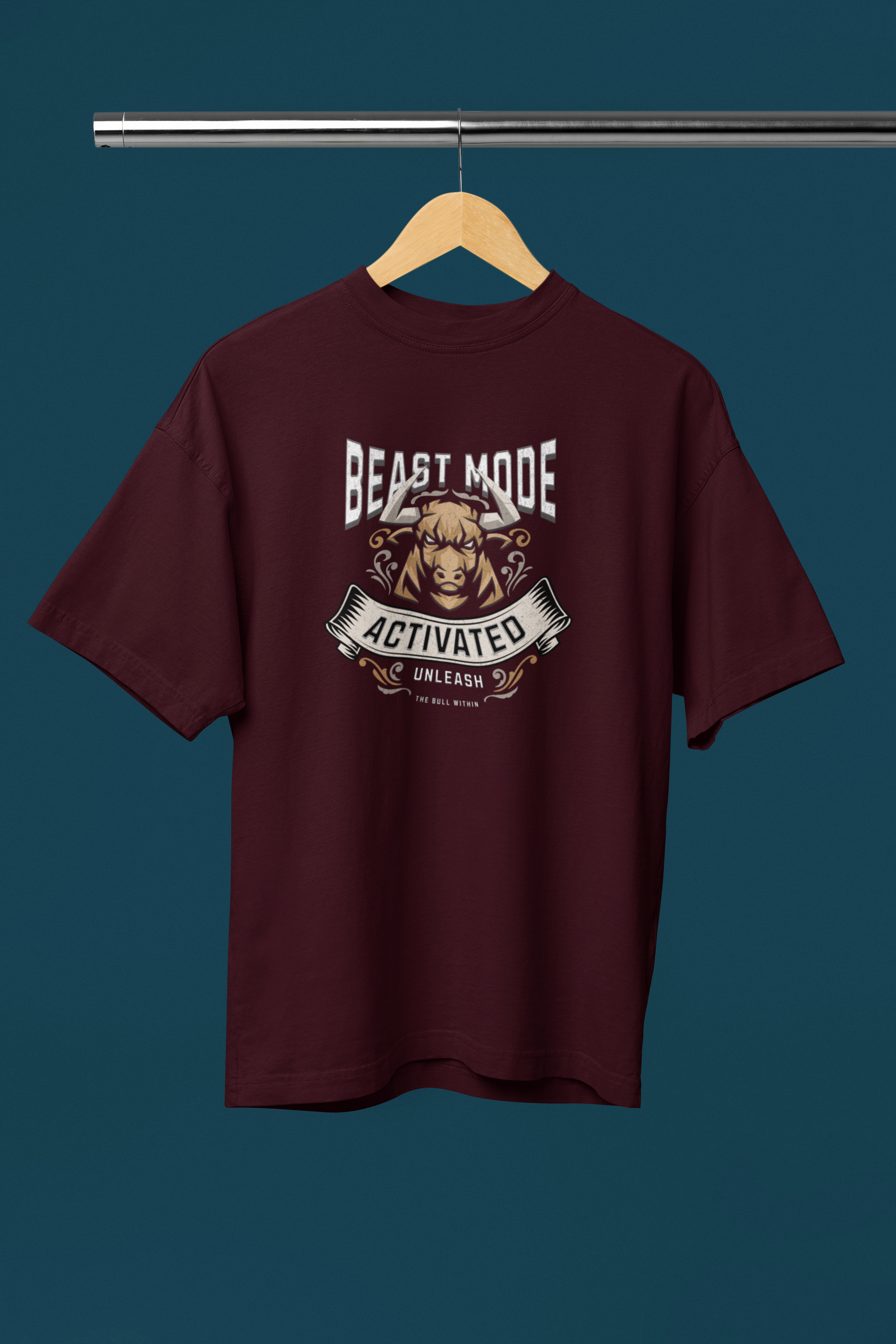 Beast Mode Activated | Unisex Premium Oversized T-Shirt – Heavyweight Streetwear