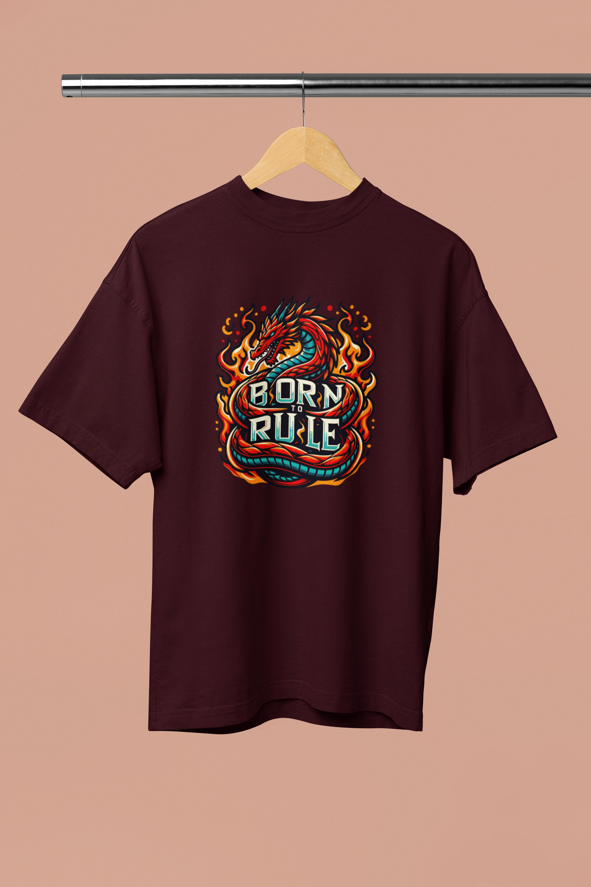 Born to Rule | Unisex Premium Oversized T-Shirt – Heavyweight Streetwear