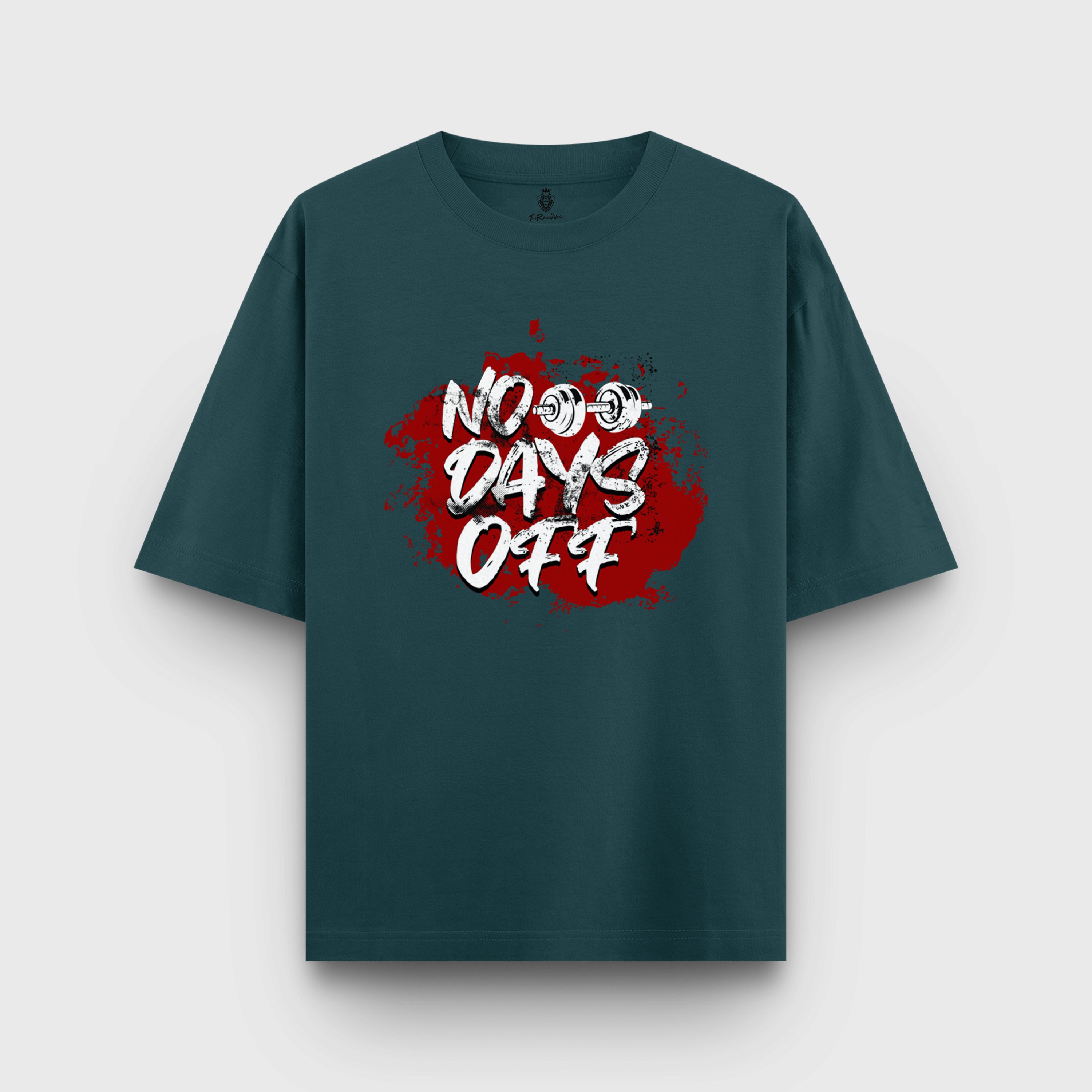 No Days Off | Unisex Premium Oversized T-Shirt – Heavyweight Streetwear