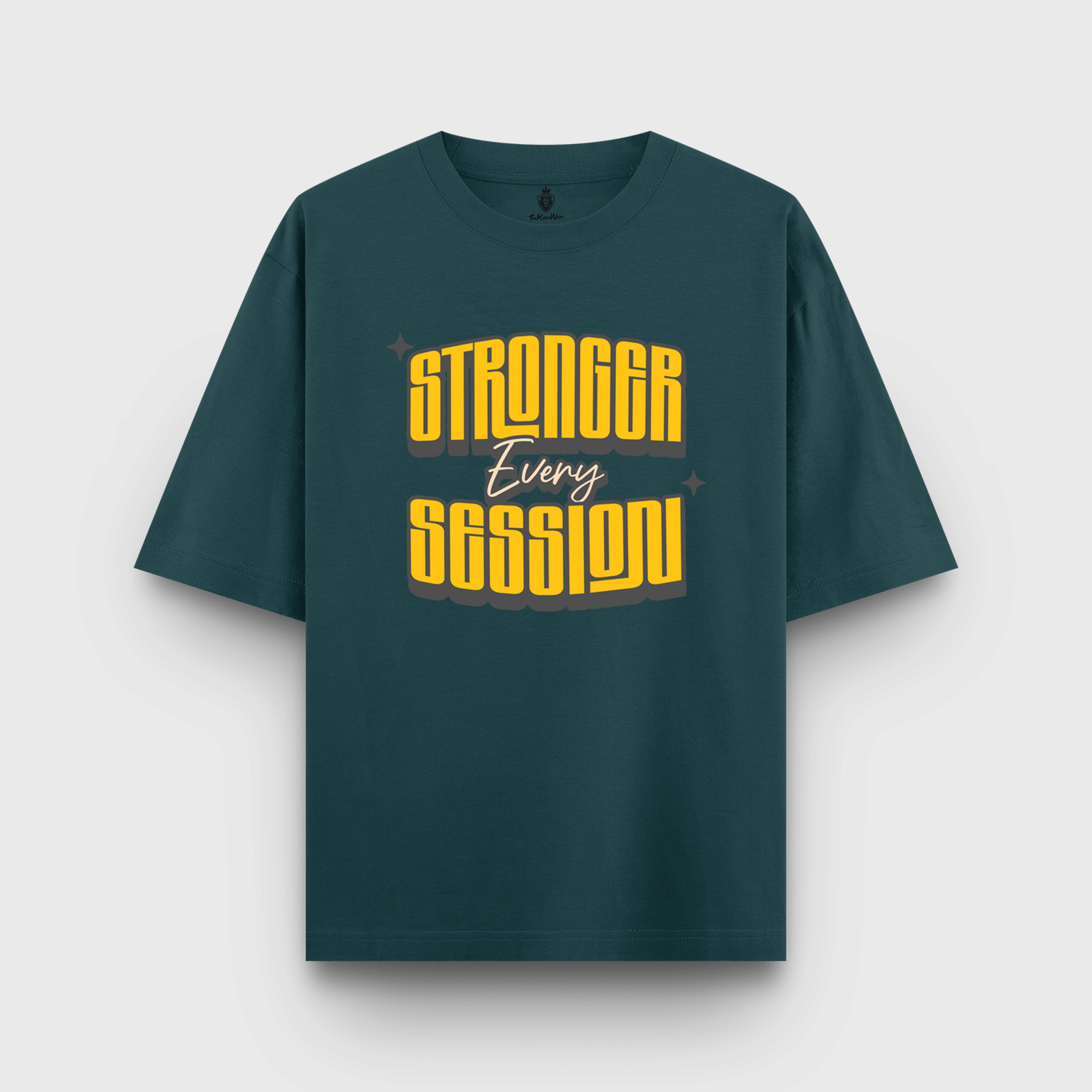 Stronger Every session | Unisex Premium Oversized T-Shirt – Heavyweight Streetwear