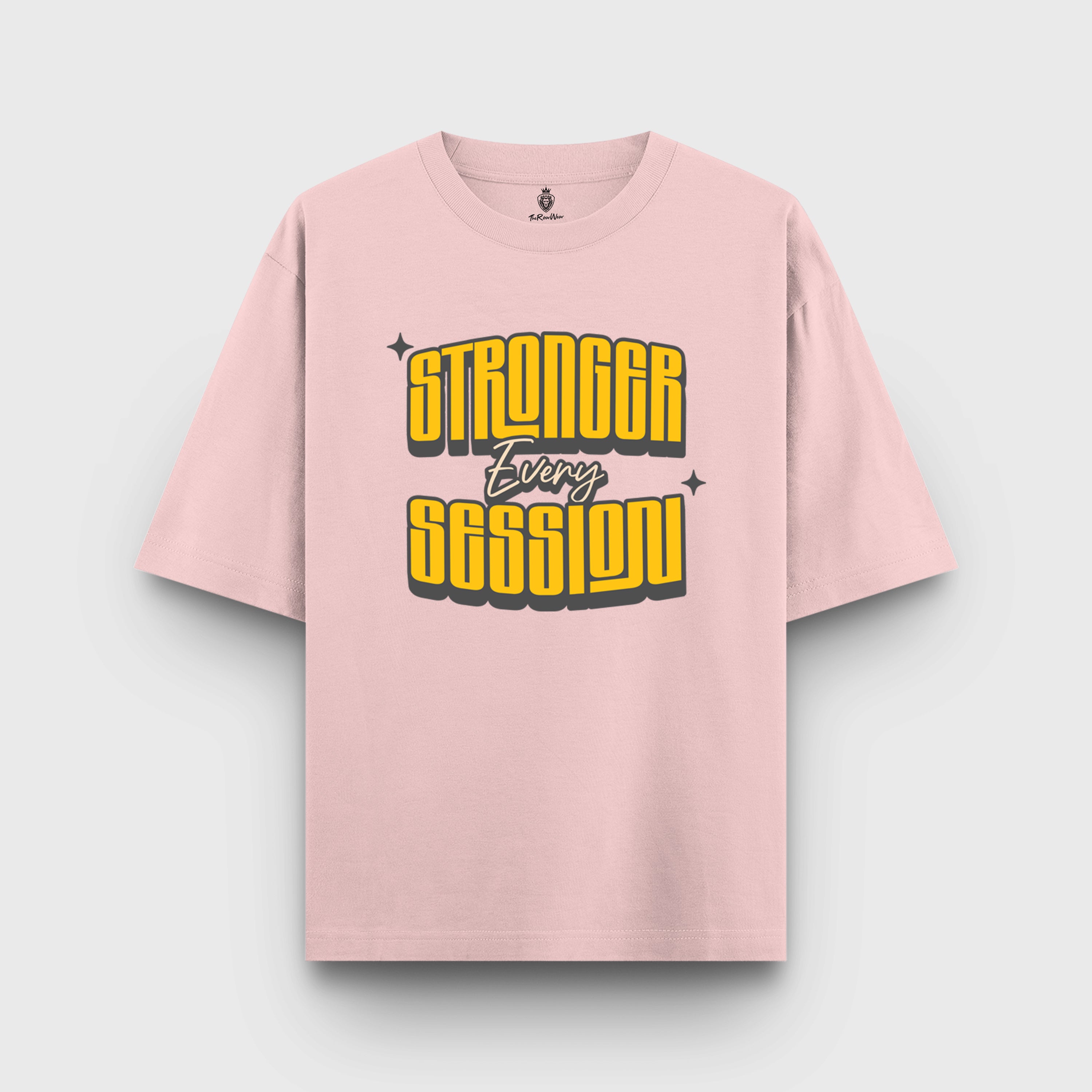Stronger Every session | Unisex Premium Oversized T-Shirt – Heavyweight Streetwear